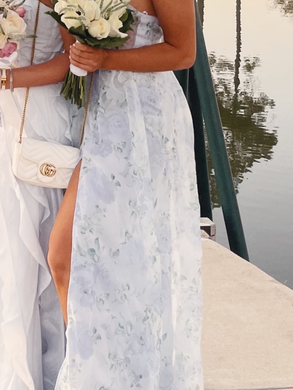 Floral prom dress - Picture 2 of 3